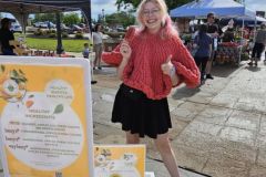 Heavenly Harvest Ice Pop Cart at Wildwood Farmers Market